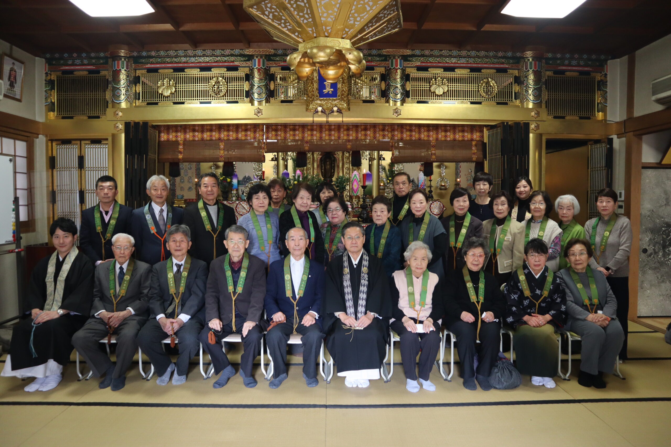 修正会をお勤めしました 正善寺